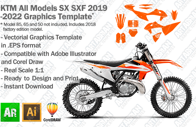 Ktm Sx Sxf Mx Motocross All Models Graphics