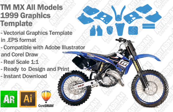 TM MX Motocross All Models 1999 Graphics Template