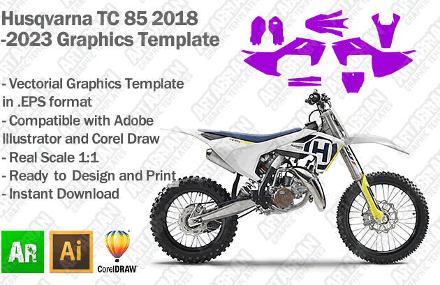 husqvarna-tc-85-2018-2019-2020-2021-2022-2023-graphics-template ...